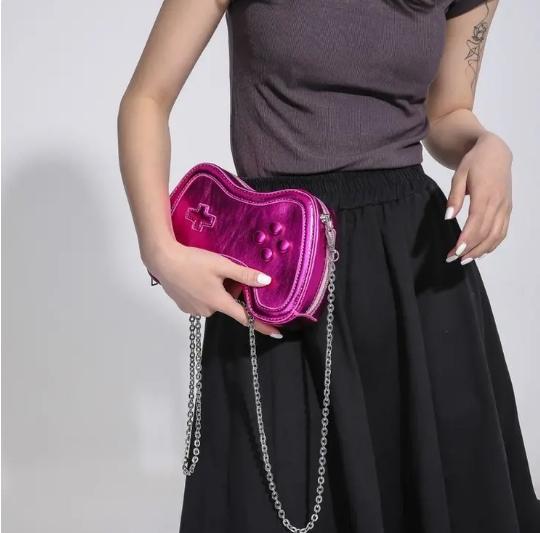 

Small Chain Bag Women s Shoulder Bag Cute Mini Handle Game Machine Women s Crossbody Bag