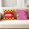 Funny Personality Bizarre Art Pillow Case Applicable Space For Guest Rooms Interiors Cars Office House Decoration