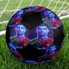 1 pz Pallone da Calcio CR7 Misura 5 Pallone da Calcetto Indoor alla Moda Colorato Gioco in Giardino - Ottimo Regalo per Appassionati di Sport HE22