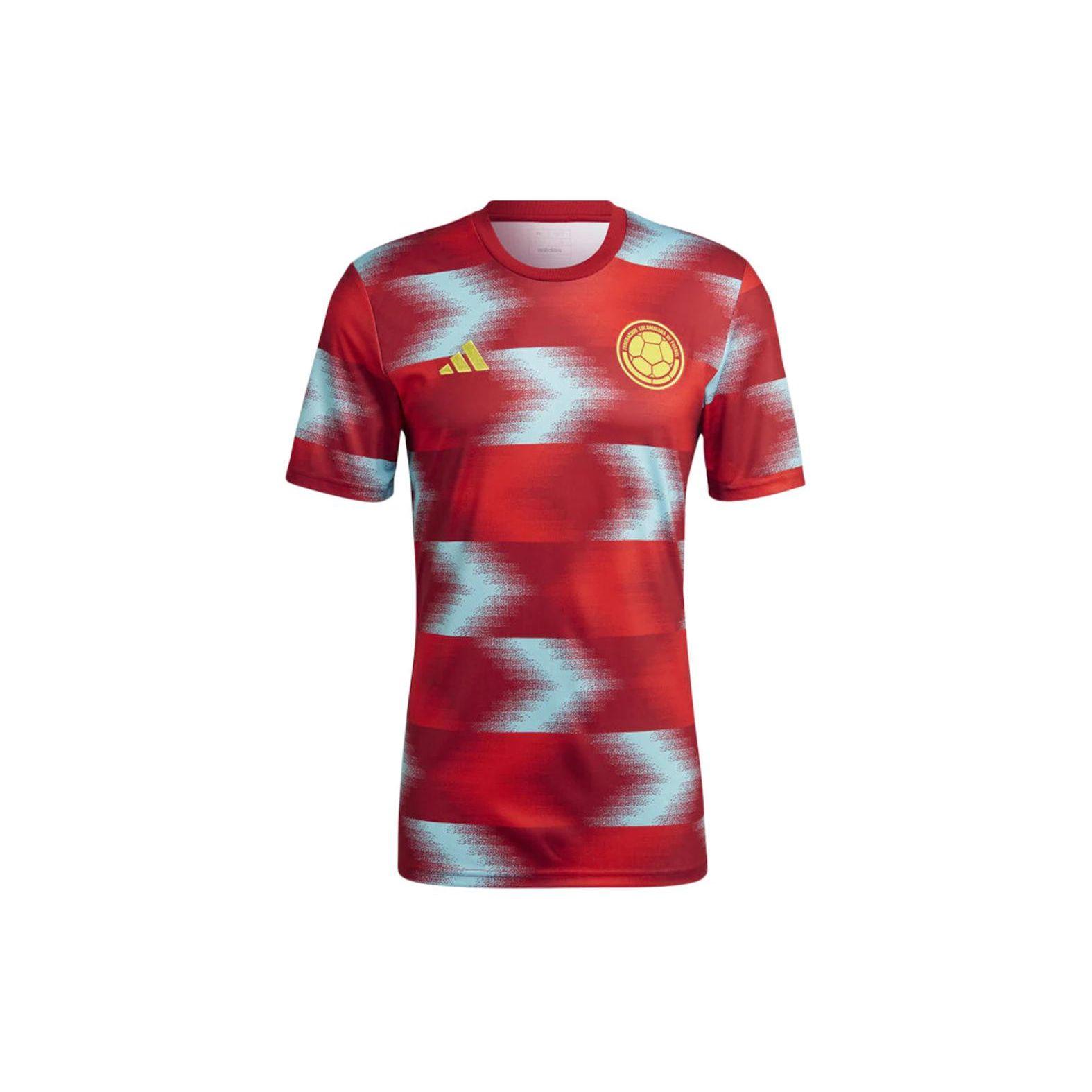 adidas Colombia Pre-Match Jersey Multicolor Men Streetwear HD6418 XXL