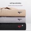 Seven Wolves Men's Autumn 5A Anti-bacterial Long Sleeve Polo T-Shirt
