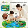 Jollybaby Baby Jungle Play Mat & Cloth Book Gift Set