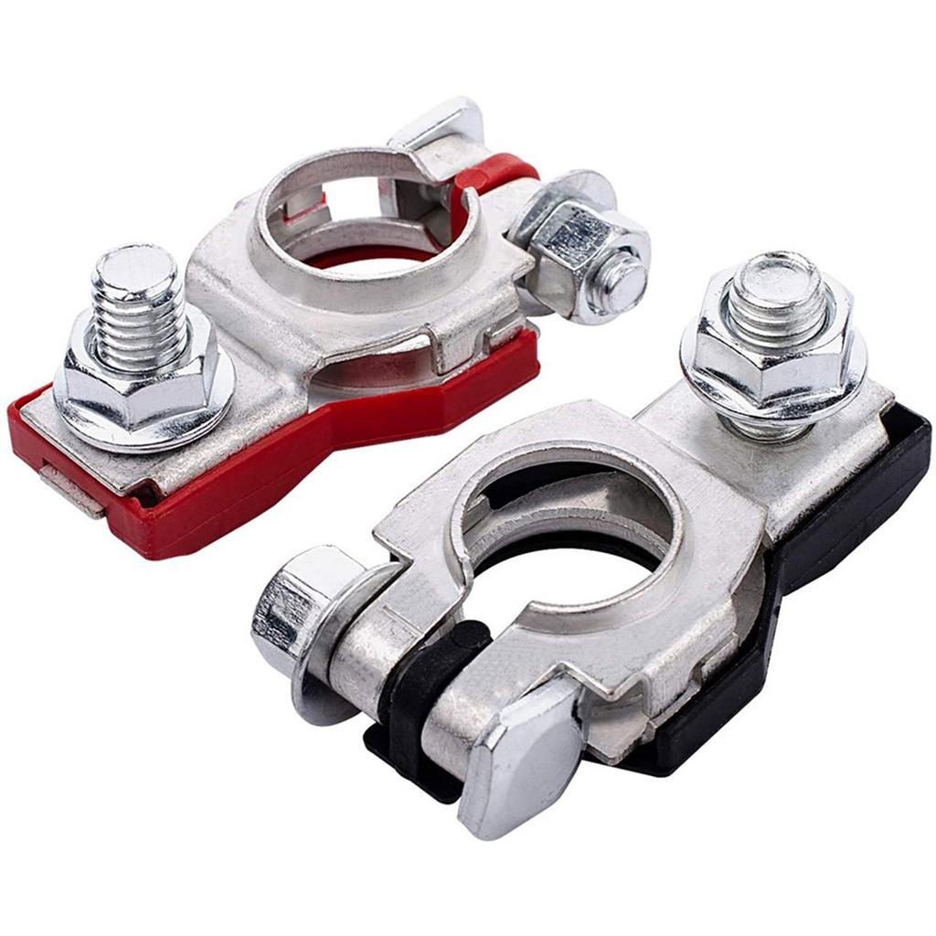 2 Pcs Automotive Battery Terminal Wire Cable Clamp Quick Release Connector For Car Caravan Boat Accessories 12V 24V