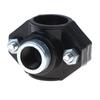 Water Pipe Splitter Clamp Easy Install 1/2'' Female Thread Connector for Agricultural Irrigation Pipe Fitting