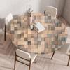 1 Stück Frühlings-Oster-Tischdecke mit Lamm- und Blumenmustern, Retro-Bauernhaus-Stil. Ideal für Osterveranstaltungen, Sommer-Camping-Picknicks und Geburtstagsfeiern