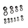 10PCS Stainless Steel Fishing Rod Guide Rings Ceramic Fishing Rod Tip Repair Kit  Fishing Rod Repair