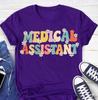Retro Medical Assistant Week Shirt - Groovy MA Appreciation Day Gift for Her