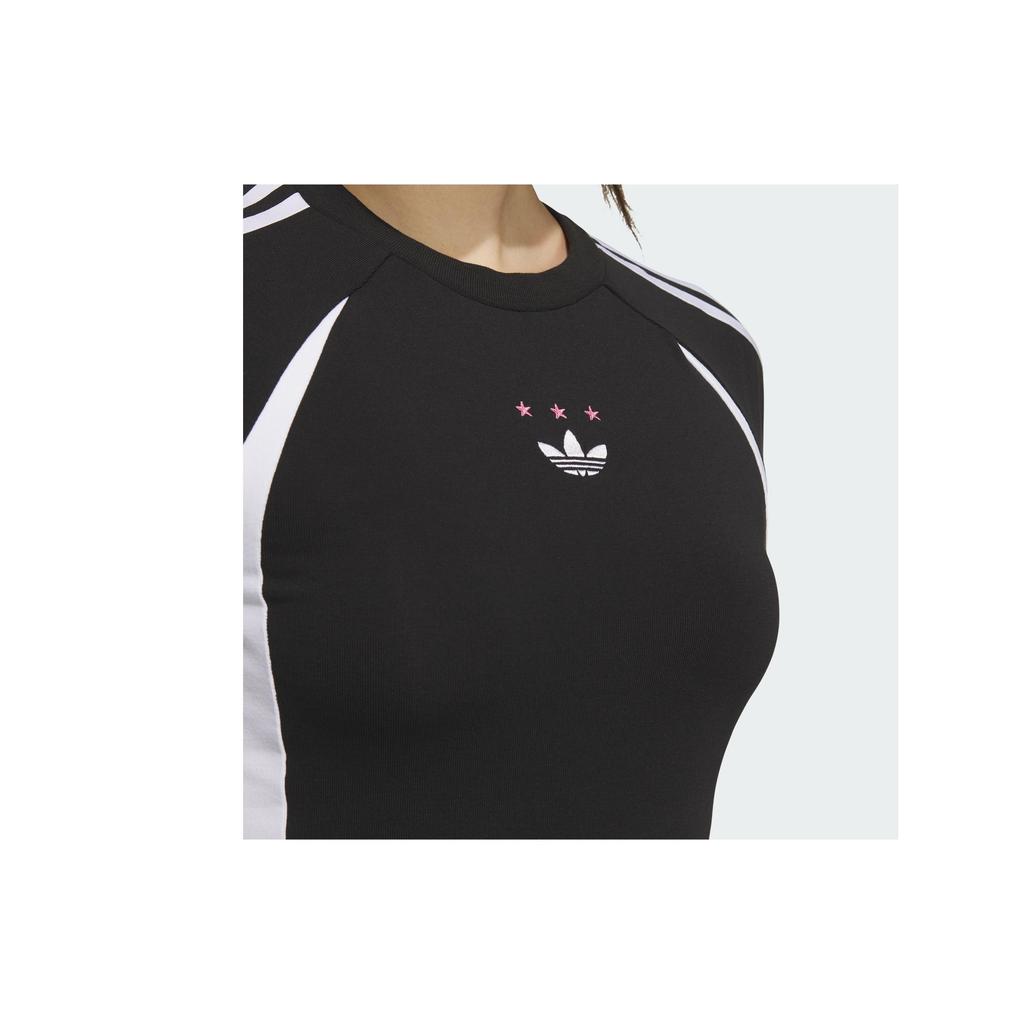 adidas Originals Women's Elastic Waist A-line Dress Black JD1135