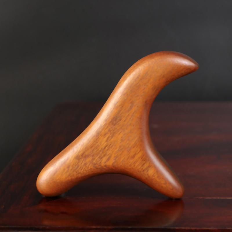 1 Pcs Neck Foot Sandalwood Trigger Point Massage Gua Sha Tools Home Gym Professional Therapy Massage Tool For Back Leg Hand Face