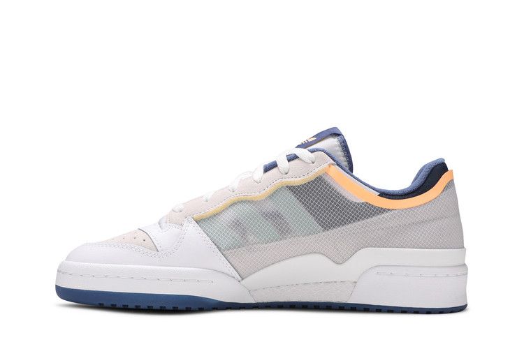 Men's Sneakers adidas Forum Low TT Cloud White Acid Orange Crew Blue Cloud White/Acid Orange/Crew Blue