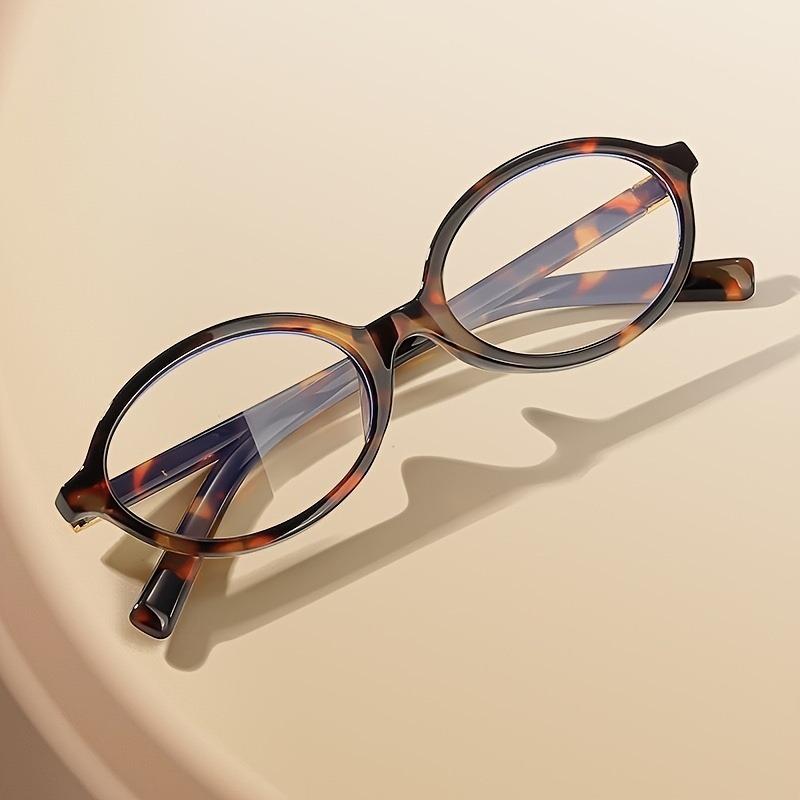 4PCS Women's Blue Light Blocking Glasses Lightweight Durable Korean-Style Frame for Digital Screens