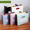 A 4 Multi-Layer Accordions Document Organizers Document Storage Bag Expanding File Folder Office Supplies