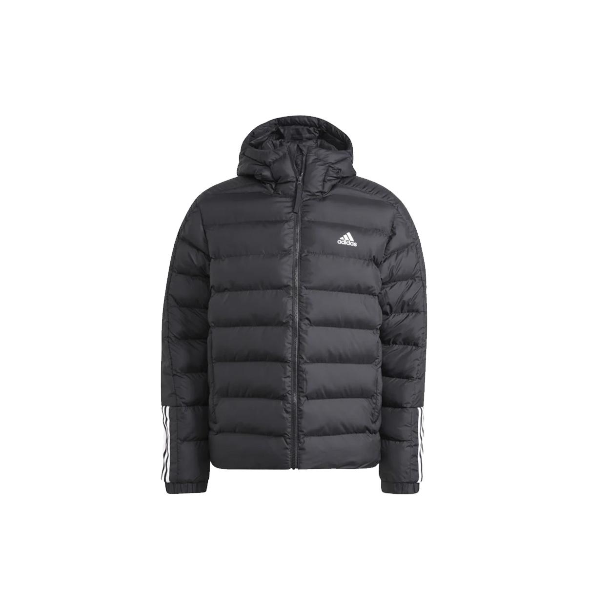Мужская пуховая куртка Adidas 3 Stripes Черная GT1674 S