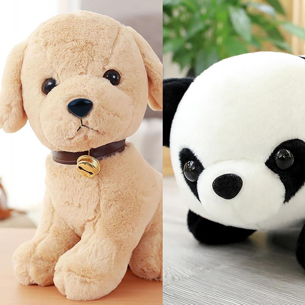 YANGZI Plush Toy Nose Parts, Dog Nose, Doll Nose, 20 Pieces, Stick-On Type, for Toys, Plush Toy Making, DIY Sewing, Crafts, Handmade, Black, Brown