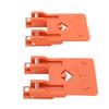 2Pcs Easy Hinge Mate Strong Magnet Door Jamb Installation Jig Quick Setup Cabinet Position Tool Adjustable Accurate