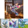 Niedliche Vogel Acryl Wanddekoration für Wohnzimmer und Garten Festliche Deko Geschenk