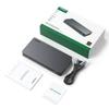 UGREEN Revodok Pro 209 Docking Station with 10 Gbps Data 2 HDMI 2 DP 1 Gbps RJ45 and 100W PD Fast Charging Port for MacBook Air and Galaxy S20 Devices