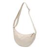 Casual Nylon Chest Hobo Crossbody Bag for Women Waist Half Moon Belt Bag Fanny Pack Shoulder Bags Tote Travel Shopper Bag New