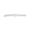 1pcs Sparkling DIY Craft Chains Glass Flower shape Statement Rhinestone Chain  For Women