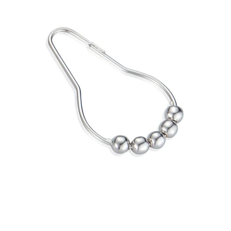 

Крючок для душевой занавески из нержавеющей стали с дизайном из пяти бусин