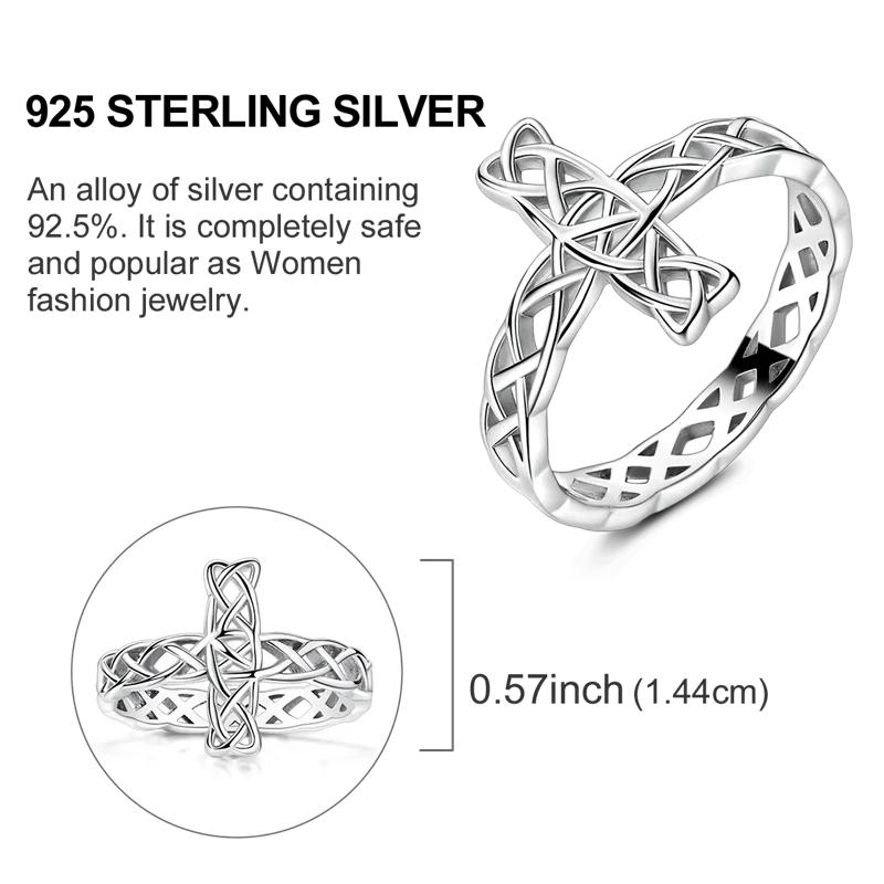Original 925 Silver Shine Zircon Wedding Ring Simple Ring for Women Love Fashion Stackable Rings Popular Anniversary Jewelry