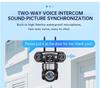 HiEasy 4K Outdoor Wireless WiFi Surveillance Camera: Four-Lens, Home Monitoring