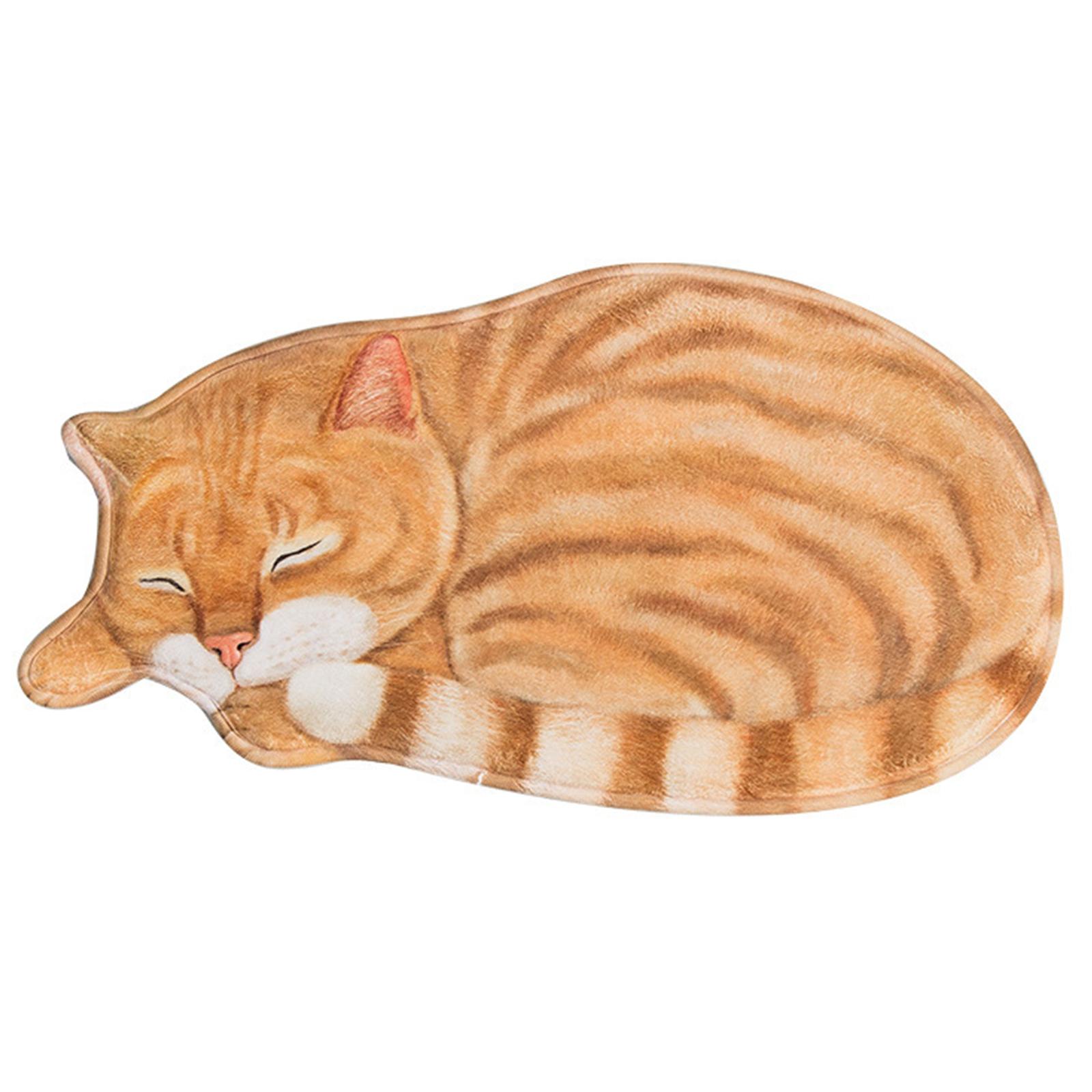 

Cartoon Cat Door Mats Antislip Floormat Kitchen Carpet Easter Welcome Mats for Entrance Entryway Foot Mats Rugs Bathroom B