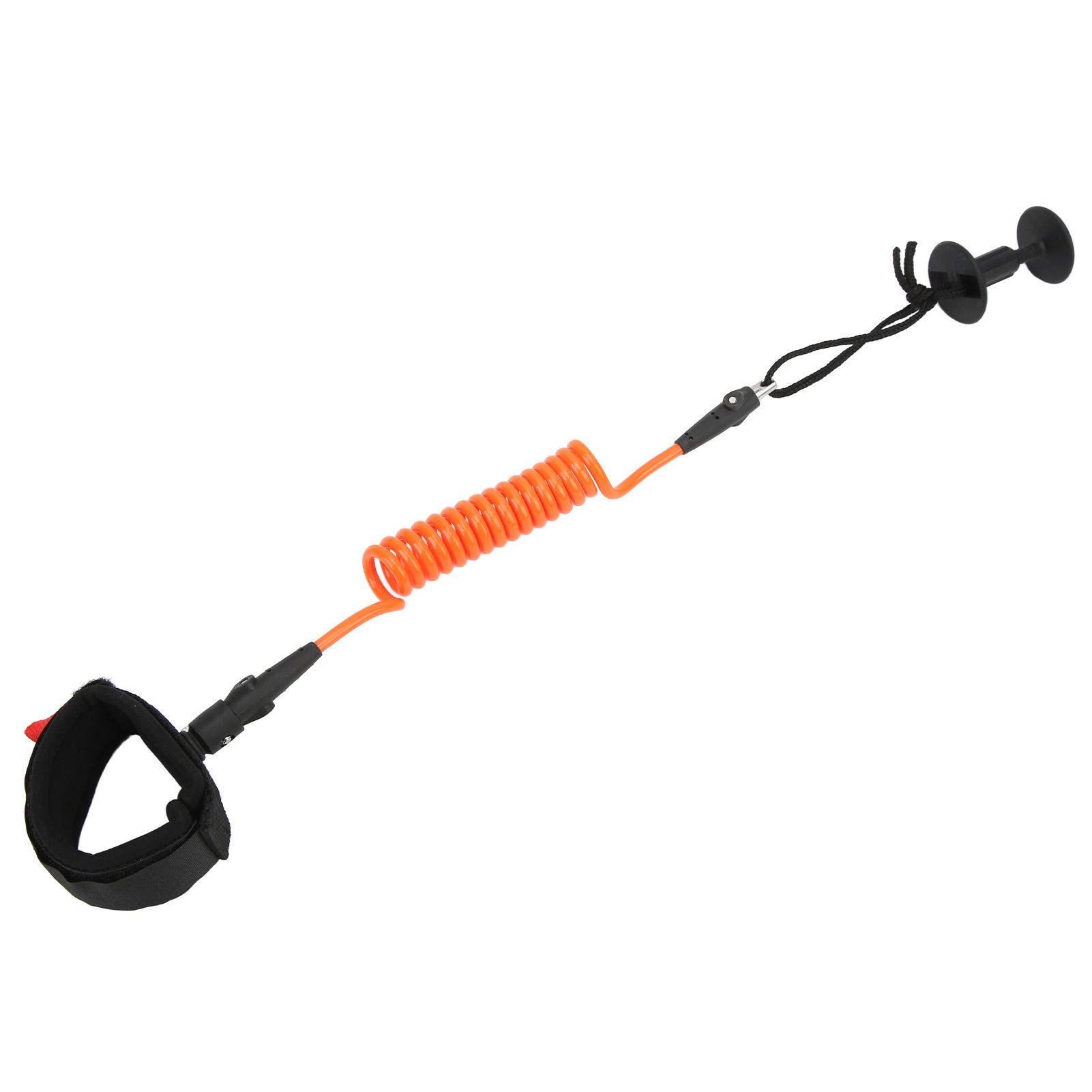 

5,5 мм 4 фута Ремешок на запястье для падлборда Эластичный ТПУ Ремешок на запястье для серфинга Лиш для гребли стоя