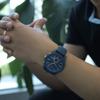 ARMANI EXCHANGE Wrist Watch Quartz Movement Silicone Strap Blue Dial Men's Watches AX1335 AX1335