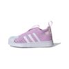 Originals Superstar 360 2.0 Duráveis Respiráveis Cano Baixo Sapatos de Skate para Crianças Tênis para Crianças Roxo JH6372