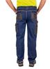 Men's Work Jeans BHP Cargo Pockets for Knee Pads Firi XXL