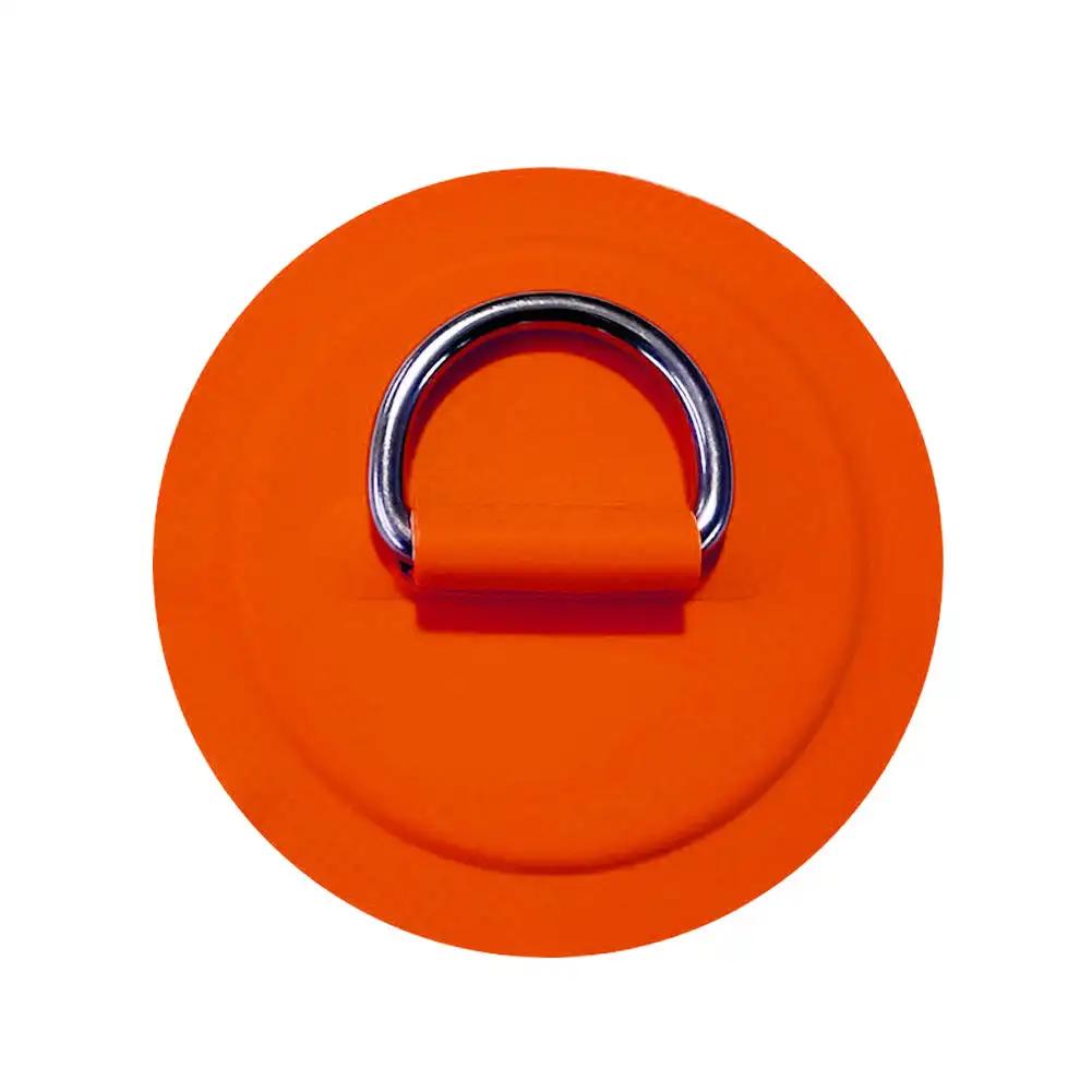 1PC Surfboard Dinghy Boat PVC Patch Stainless Steel D Ring Deck Rigging Rope Ring Buckle Kayaking Inflatable Boat Accessories