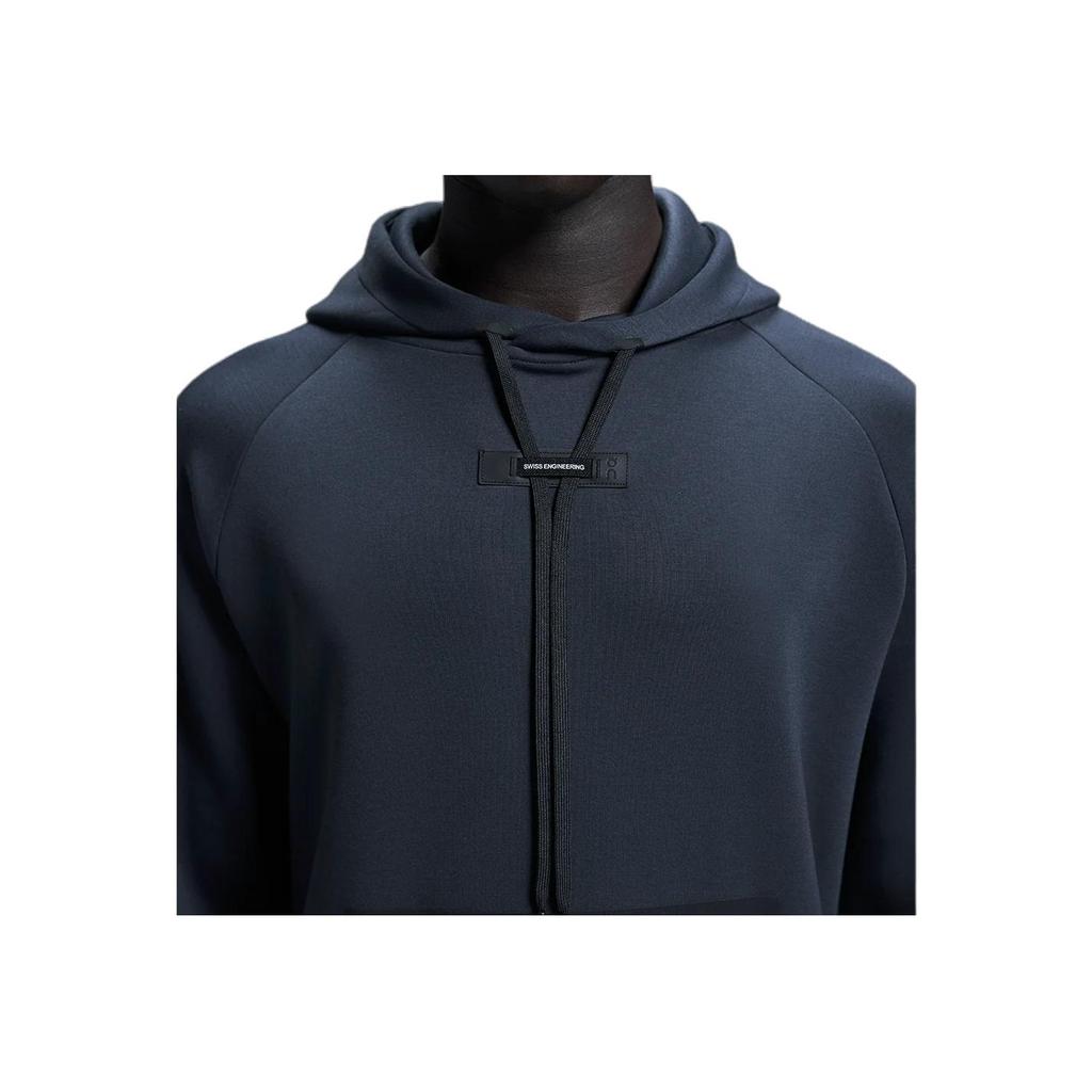 On Running Hoodie 2024 Autumn Winter Fitness Training Series American Style Hooded Casual Sports Long Sleeve Sweatshirt Men Hoodies Blue 1ME11451573