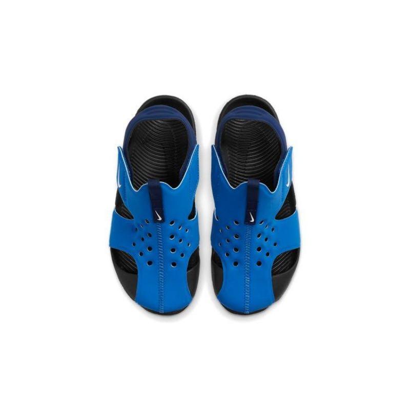 Nike Sandali Sunray Protect 2 per Bambini Blu Nero 943826-403