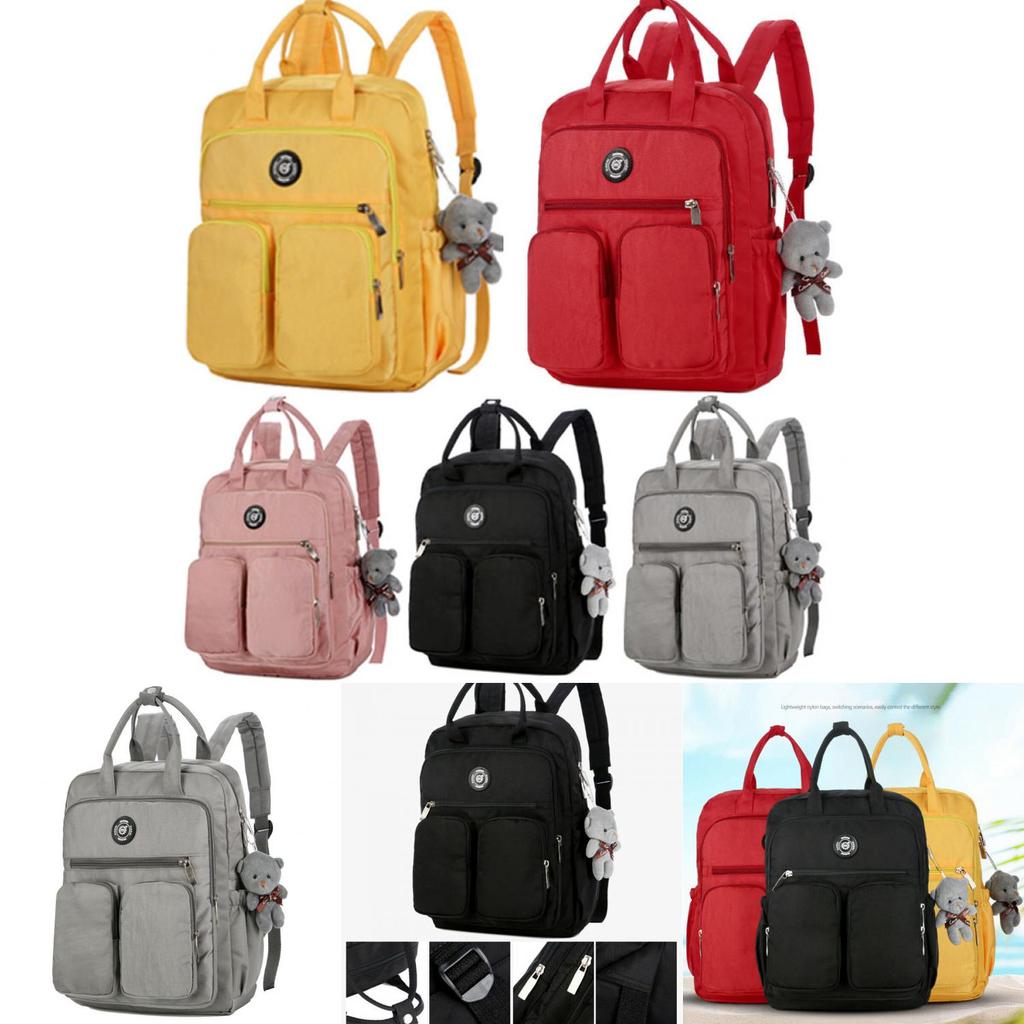 Stylish Waterproof Women Backpack Featuring Multi-pocket Design And Durable Material