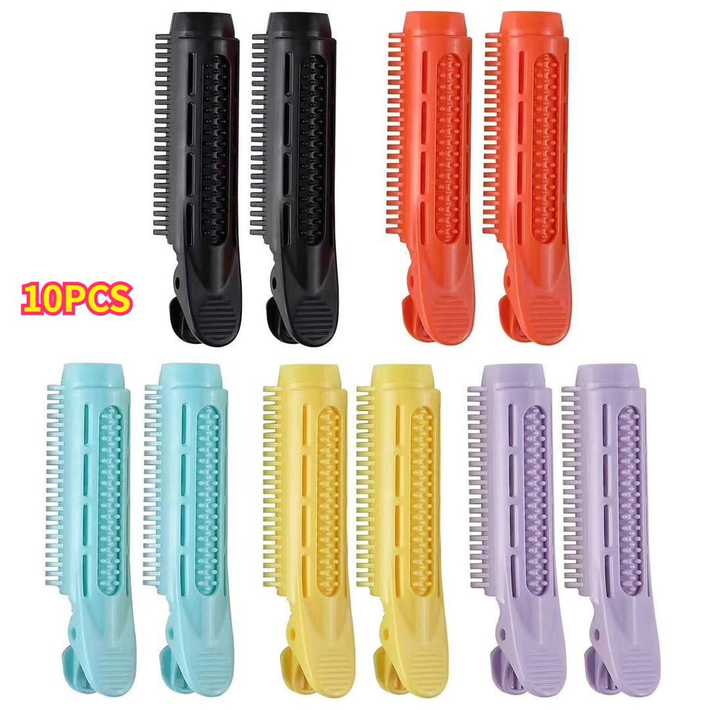 8pcs Fluffy Volumizing Hair Root Clips - Self-Grip Hair Styling Tool For Instant Bangs And DIY Hair Rollers For Women