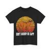 T-shirt Don't Worry Be Capy, Amoureux des Capybaras Rongeurs Zoo Gardien T-shirt Vintage
