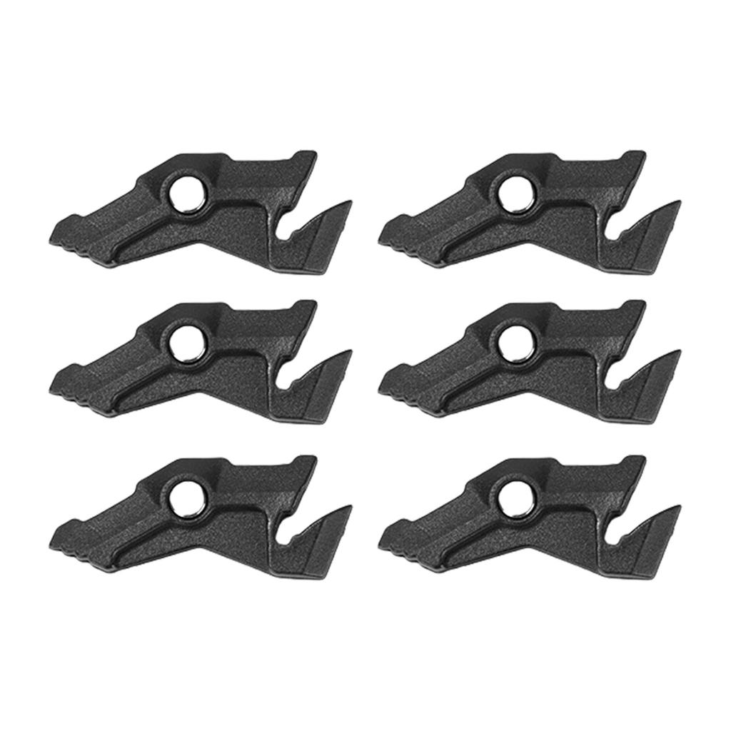 6Pcs Magnetic Tripod Gas Tanks Bracket Canister Stabilizer Gas Tanks Bracket Bottle Shelf Stand for Backpacking Cooking