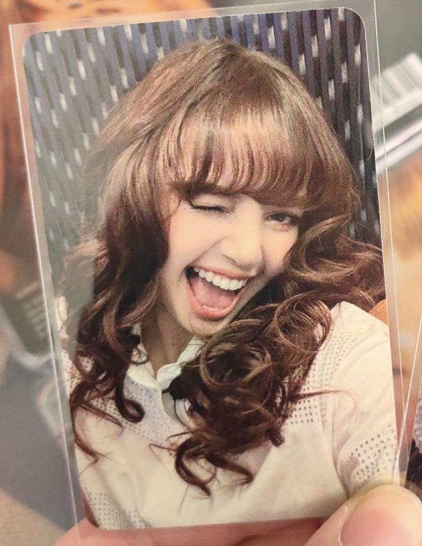 

[USED] BLACKPINK Lisa Alter Ego applemusic Trading Card A