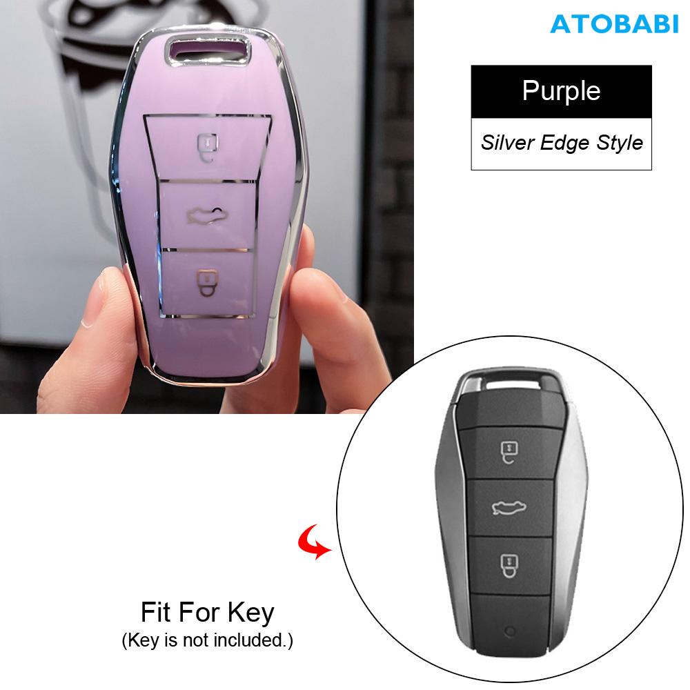 Tpu Car Key Cover Remote Control Fob Shell Case Keychain Holder Auto Accessories For Jac Vw Sol E10X Qx X8 E50 X6 A5E50A E40X X4