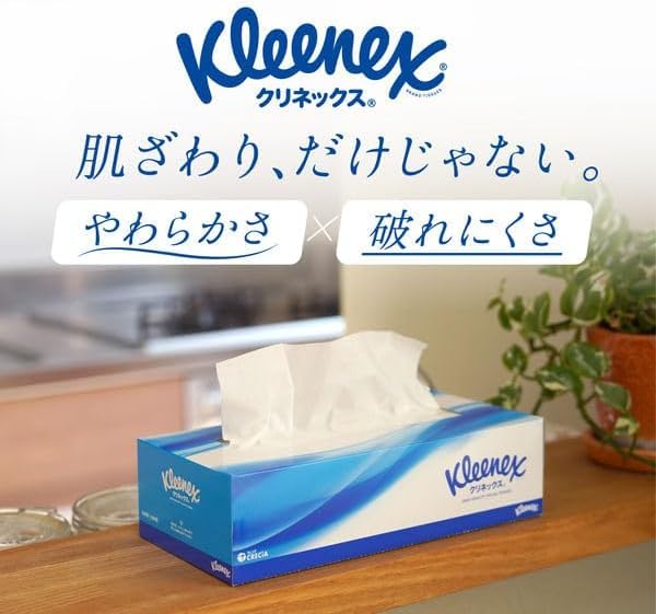 Kleenex Tissues count x 5 boxes x 2 KLEENEX Box Tissue Paper with Original Tissue (180 sets)