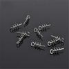 Fishing Tools Metal Needle Pins Fixed Soft Bait Centering Fishing Hook Spring Twist