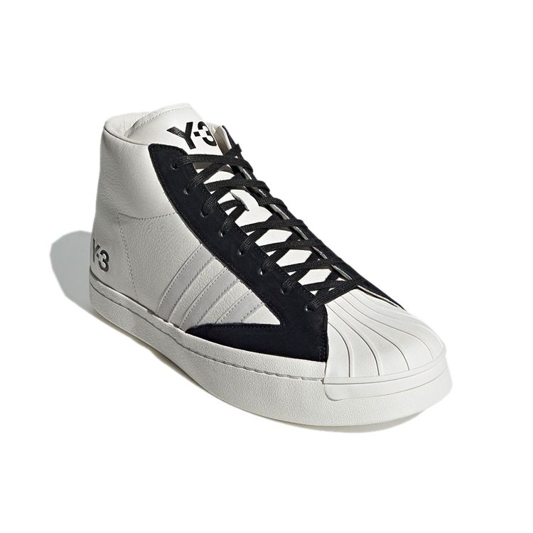 Adidas Y-3 Yohji Pro Cream White Unisex Sneakers Grey-One Black H02577