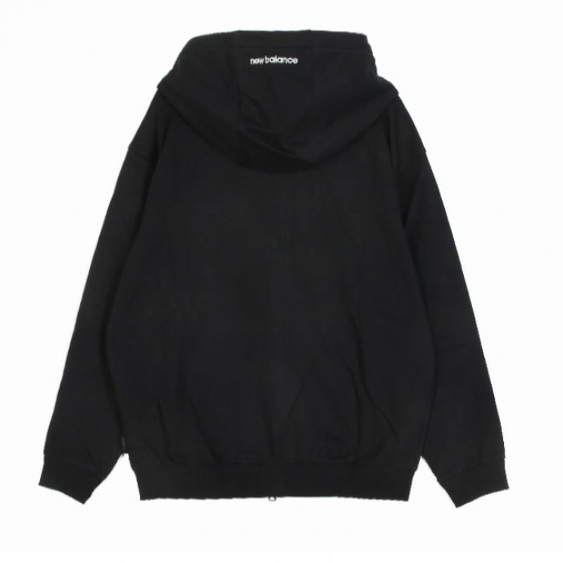 New Balance Hooded Zip Up Eqs Nbmdfco103 19 Universal Essential Small Logo Hoodie Zip Up