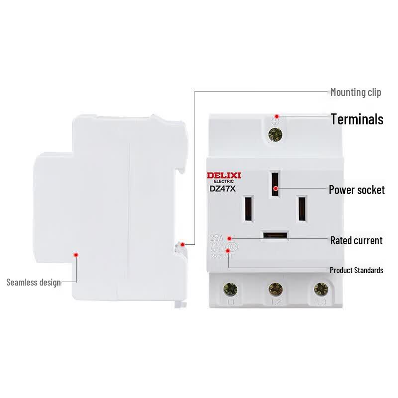 DELIXI ELECTRIC DZ47X Modular Socket