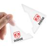 2Pc Car Door Corner Cover Anti-Scratch Protection Sticker Styling for Dodge Caliber Ram 1500 Caravan Charger Grand Caravan Journey Coolway Durango