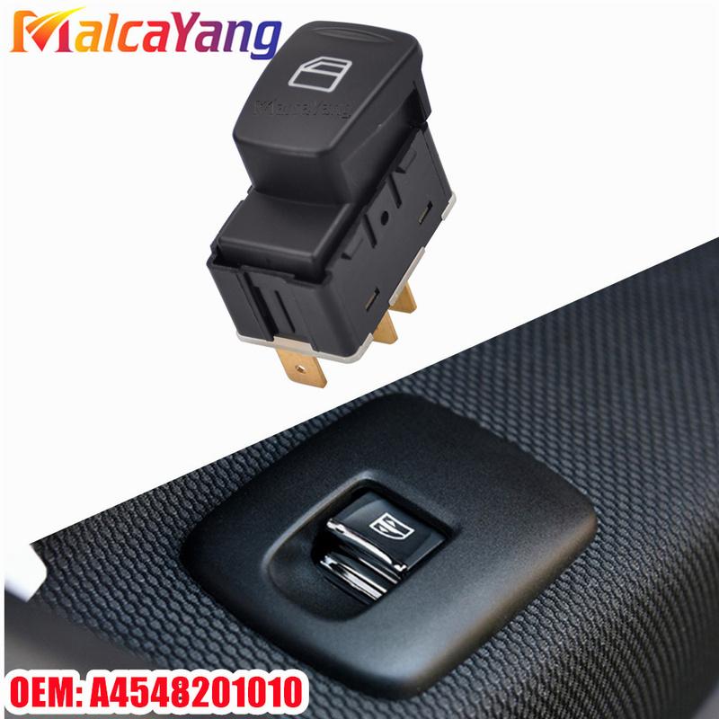 Car Power Window Controller Switch Glass Lift Switch Modification Parts for Smart Forfour 454 2004-2006 A4548201010