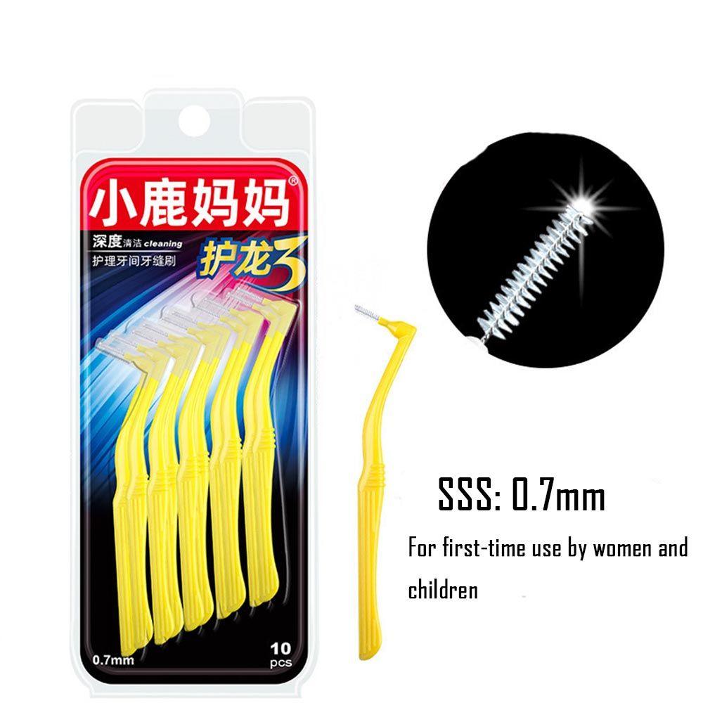 

Soft Tothpick Oral Hygiene Teeth Braces Toothbrush Clean Teeth Interdental Brush 2