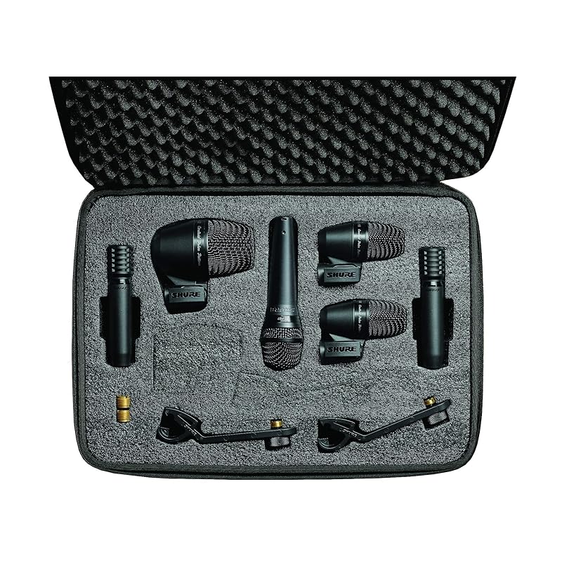 

SHURE drum microphone kit set of 6 PGADRUMKIT6 []