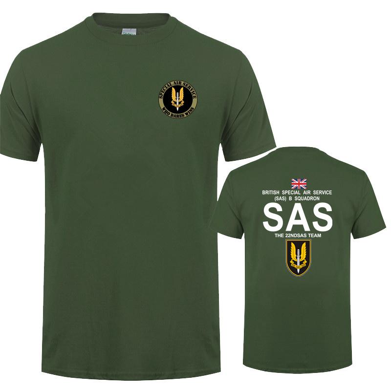 Military Sas Sniper Unisex T Shirt Army Tshirt For Unisex Special Military Operations Short Sleeve Cotton Unisex Summer Tee Ot029